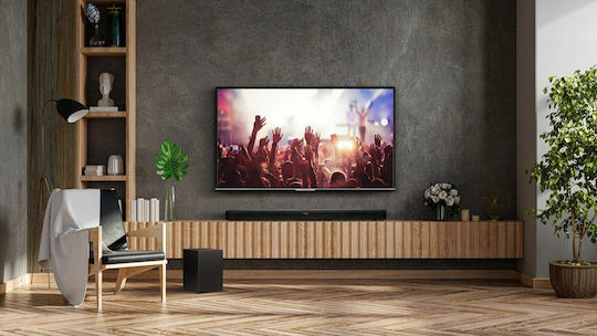GoGEN TAS 950 WSB Soundbar 2.1 Bluetooth und HDMI 140W mit kabellosem Subwoofer und Fernbedienung Schwarz