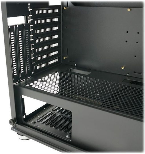 LC-Power Gaming 803W Lucid X Midi Tower Κουτί Υπολογιστή με Πλαϊνό Παράθυρο και RGB Φωτισμό Μαύρο
