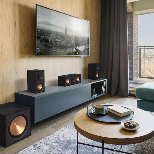 Klipsch R-50M R-50M Двойка Hi-Fi Говорители Bookself 300W 2 Брой шофьори Ш17.8xД22.9xВ35.4см. Черен