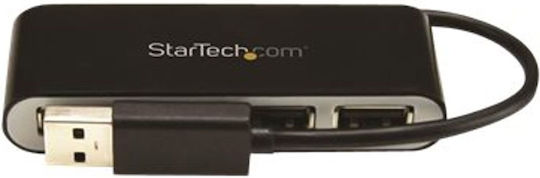 StarTech USB Hub 4 Ports USB 2.0 with USB-A Connection