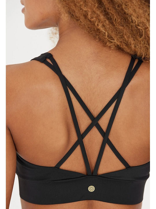 Women's Sports Bra without Padding Black