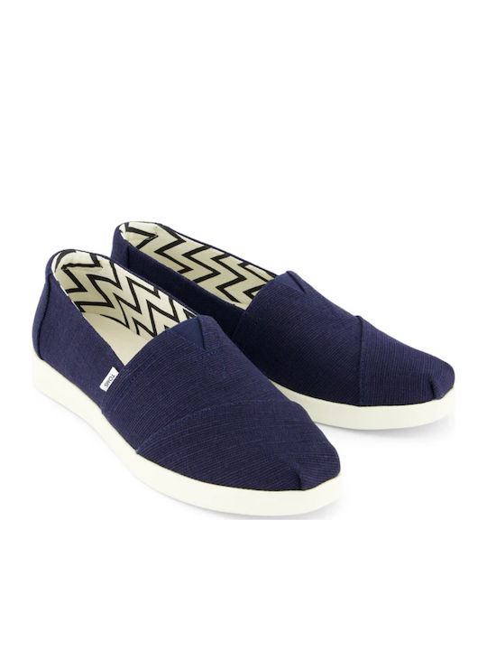 Alpargata Women's Fabric Espadrilles Navy Blue