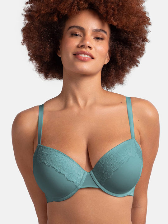 Vert/rose Σουτιέν mit leichter Polsterung mit Bügel 2Pack