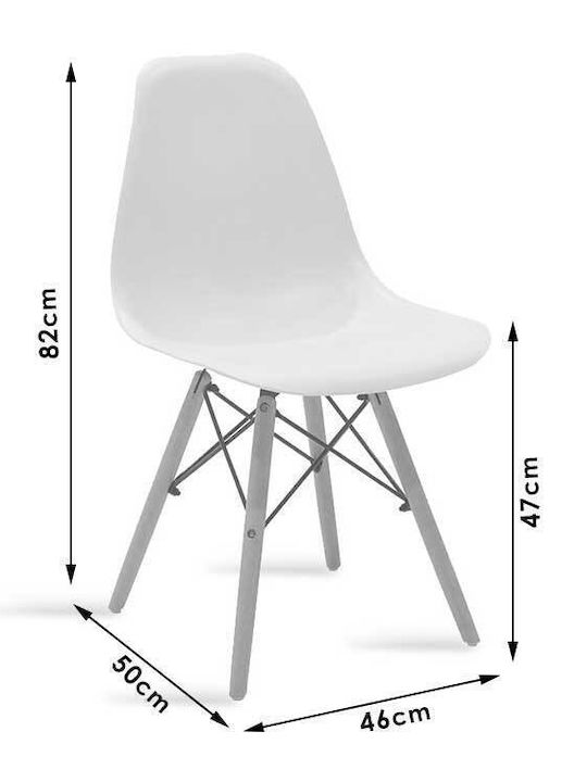 Dining Room Julita 3pcs 80x80cm