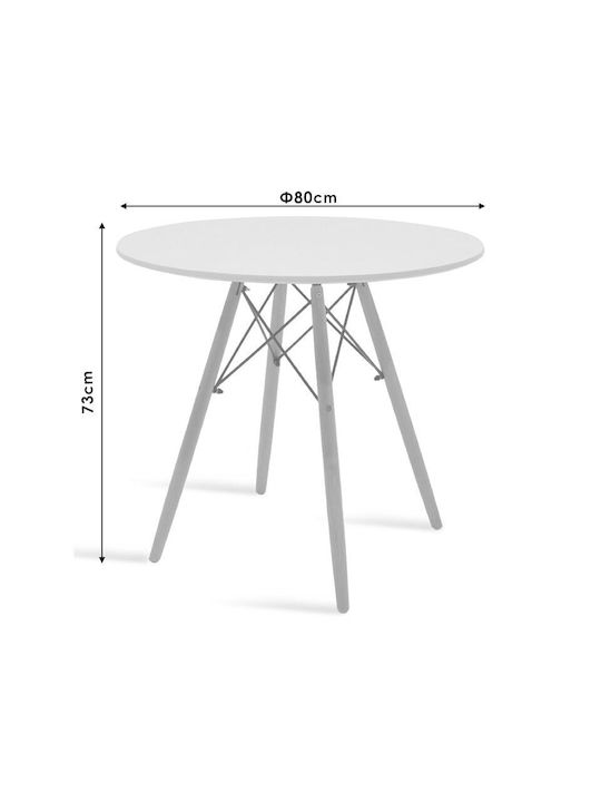 Dining Room Julita 3pcs 80x80cm