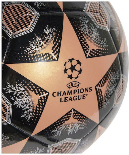 adidas Uefa Μπάλα Ποδοσφαίρου Μαύρη