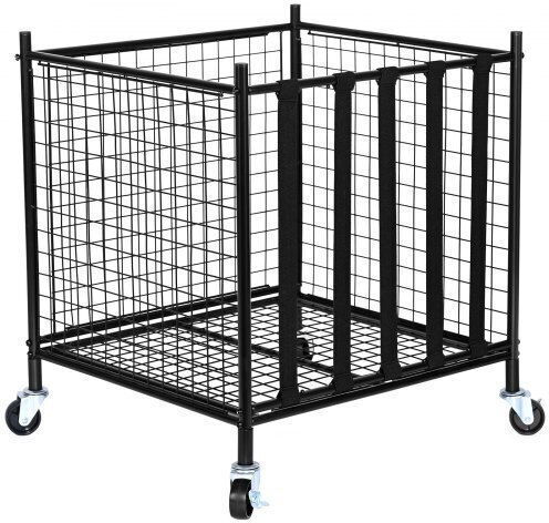 Locked Ball Storage Cart Vevor Indoor Outdoor Space Ql201922ycdl7ul46v0