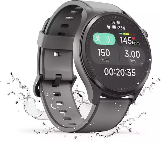 HAMA 9000 47mm Smartwatch με SIM και Παλμογράφο (Γκρι)