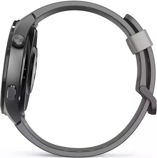 HAMA 9000 47mm Smartwatch με SIM και Παλμογράφο (Γκρι)