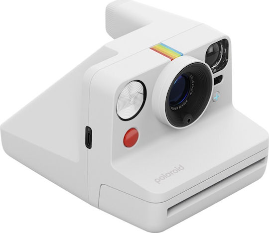 Polaroid Now+ Gen 3 Instant Φωτογραφική Μηχανή White