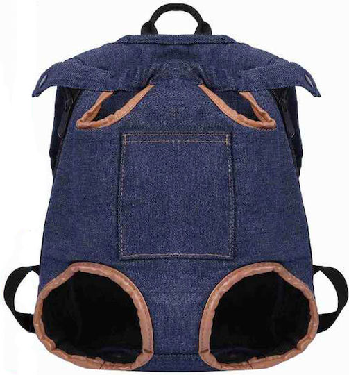 Nunbell Pet Dog/Cat Carrying Blue Marzipan for 4kg Pets L36xW15xH20cm Blue Jean