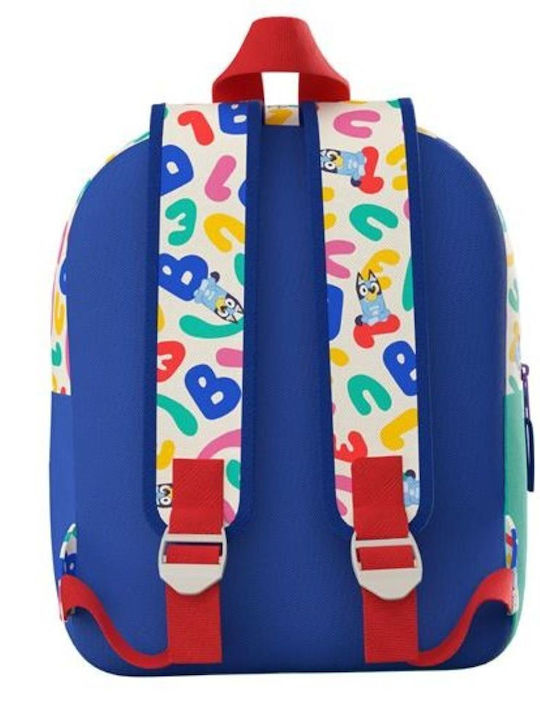 Bluey Schulranzen Rucksack Kindergarten Mehrfarbig