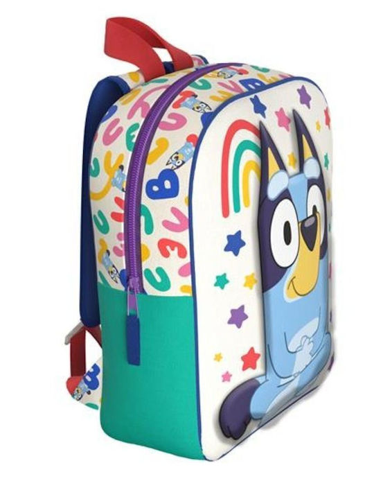 Bluey Schulranzen Rucksack Kindergarten Mehrfarbig