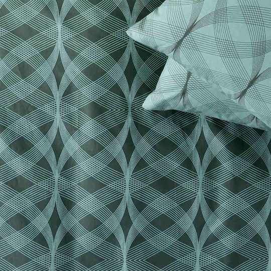 Kentia Set Duvet Cover Jentry Cotton 165x245cm Single With Pillowcase 02