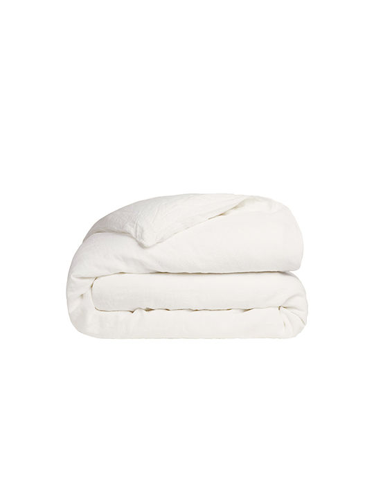 Sunshine Duvet Cover Cotton Single 170x250 Cotton Feelings 100 White