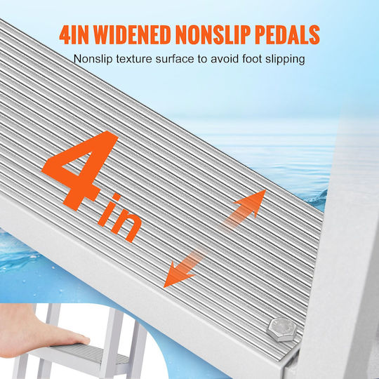 Vevor 5 Steps Boat Ladder