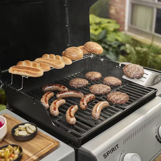 Weber Spirit E-210 Ψησταριά Υγραερίου Μαντεμένιας Σχάρας με 2 Εστίες 7.75kW