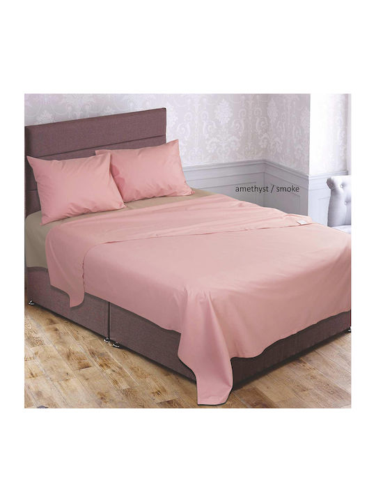 Kipper Duvet Cover Set Cotton Queen with 2 Pillowcases 220x240 Rainbow Amethyst