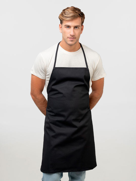 About Basics Laboratory Apron Black 00401B