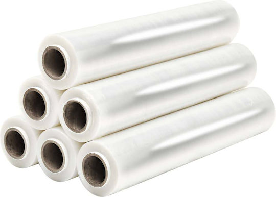 Transparent Stretch Film 1.6kg 50cm x 150m 6pcs