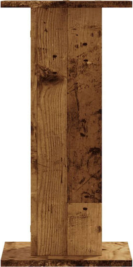 vidaXL Pflanzenständer Holz Beige 30cmx30cmx60cmcm. 2Stück