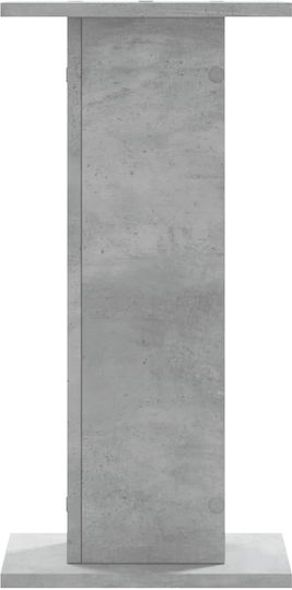 vidaXL Pflanzenständer Holz Grau 30cmx30cmx60cmcm. 2Stück