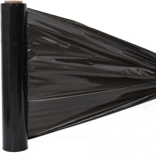 Vidaxl Stretch Film 2 Τεμάχια Μαύρο 30 Μm 50 Cm X 150 M Μαύρο