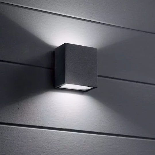 Ideal Lux Στεγανό Επιτοίχιο Εξωτερικό Φωτιστικό LED 6W 4000K 10x5.5x9εκ. Ideal Lux Στεγανό Επιτοίχιο Εξωτερικό Φωτιστικό LED 6W 4000K 10x5.5x9εκ.