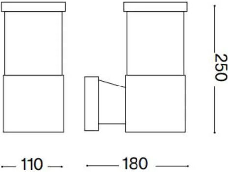 Ideal Lux Σποτ 11x18x25εκ. Ideal Lux Σποτ 11x18x25εκ.