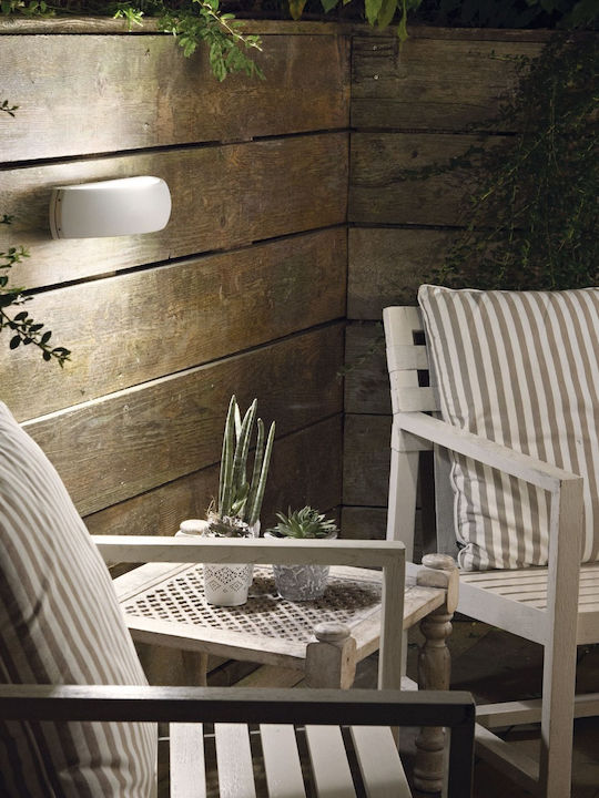 Ideal Lux Επιτοίχια Χελώνα Εξωτερική E27 IP54 33x10x8εκ.