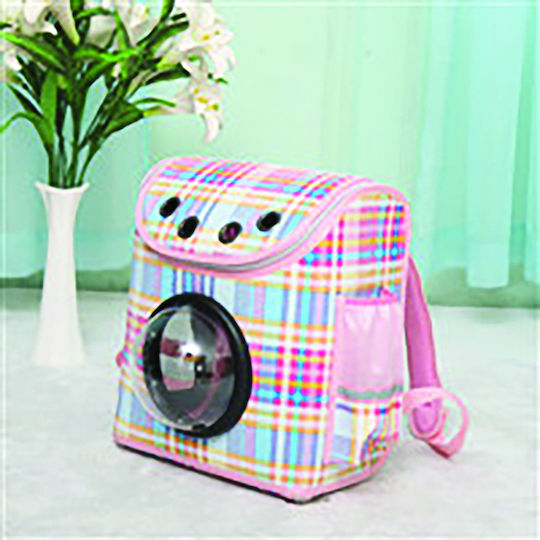 Glee Pink Hundetragetaschen für den Transport von Hund und Katze M32xP20xH38cm
