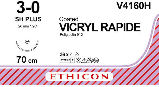 Ethicon Vicryl Rapide 3/0 Ράμματα