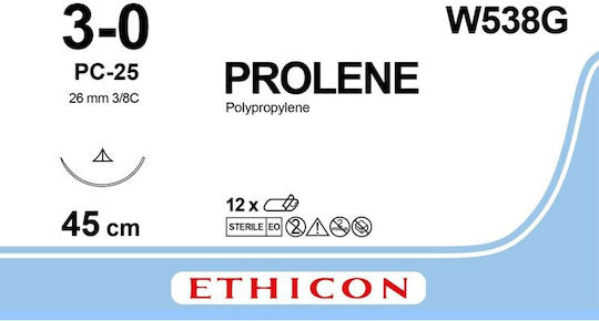 Ethicon Surgical Sutures Prolene 3/0