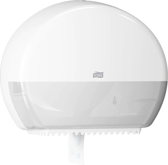 Tork Mini Jumbo Holder Manual White 555000