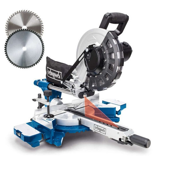 Scheppach HM254 Φαλτσοπρίονο Ρεύματος 2000W Διαμέτρου 255mm