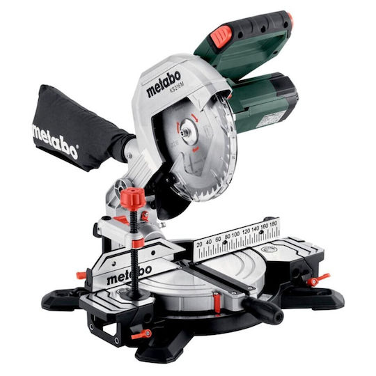 Metabo Kgs 216 M Kapp- und Gehrungssäge Elektrisch 1200W Scheibendurchmesser 216mm