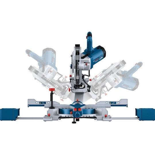 Bosch GCM 305-254 D Kapp- und Gehrungssäge Elektrisch 1500W Schiebesäge Scheibendurchmesser 254mm