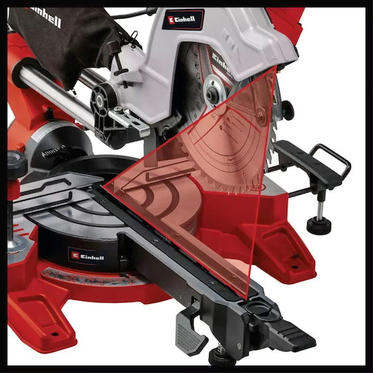 Einhell Φαλτσοπρίονο Ρεύματος 1800W με Οδηγό Laser & Διάμετρο 254mm