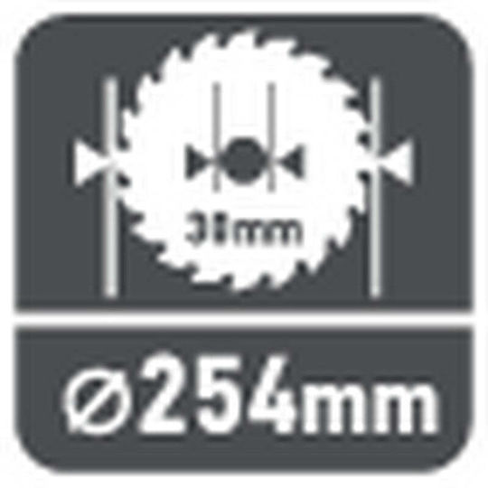 FFG TTMS 254I PLUS Fierăstrău circular Combinare cu Putere 1300W și Disc de tăiere cu diametrul 254mm