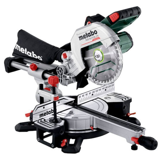Metabo Kgs 18 Ltx Miter Saw Battery 18V Disc Diameter 254mm 2x8Ah