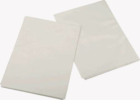 Kipper Hotel Sheet White Queen Size 240x270cm Cotton & Polyester 1pcs