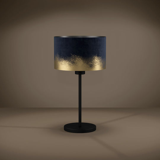 Eglo Casuarita Metal Table Lamp for Socket E27 with Gold Shade and Black Base