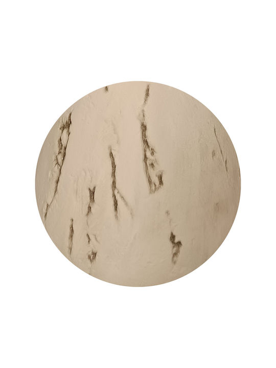 TnS Ceramic Table Lamp with Beige Shade and Base