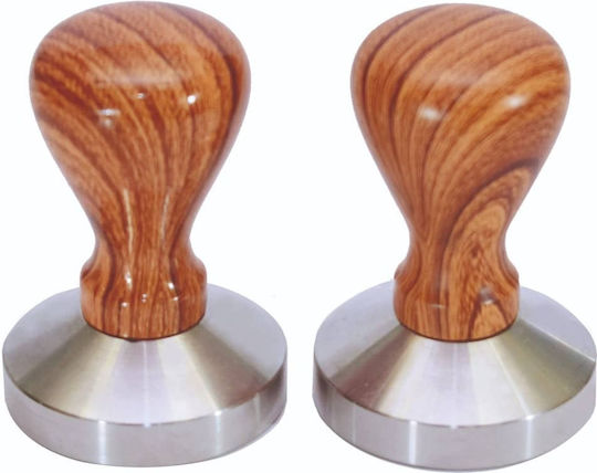 GTSA Tamper with Flat Surface 53mm in Brown Color