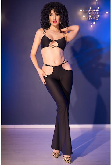Chilirose Γυναικείο Sexy Σετ Μαύρο
