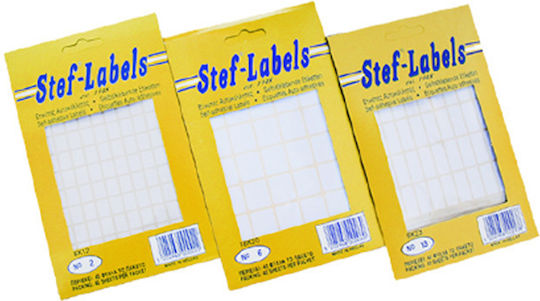 Stef Labels 1 Piece Rectangular Self-Adhesive Labels in White Colour 100x50mm