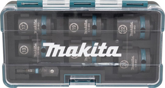 Makita Impact Socket Set 1/2" 7pcs 13-24mm