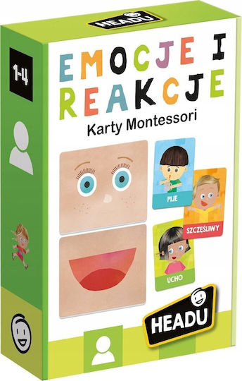 Headu Συναισθήματα/αντιδράσεις Educational Game Knowledge for 1-4 Years Old