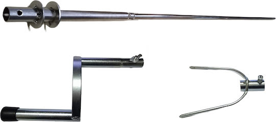 Biofan Inox Barbecue Spit with Handle 180cm