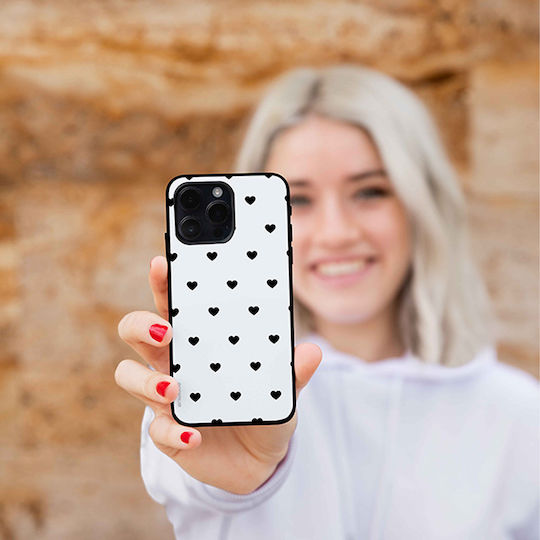 Калъф Sonique Heart Series за Realme 12 5g Realme 12x Бял